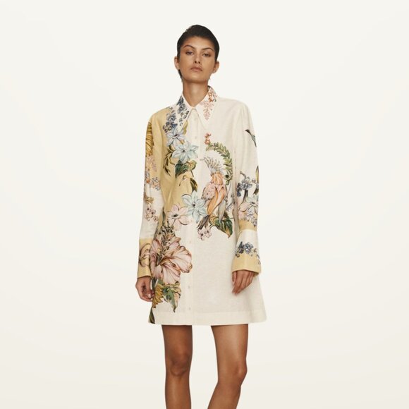 Alemais Orlander Mini Dress in FLORAL PRINT - Picture 2 of 15